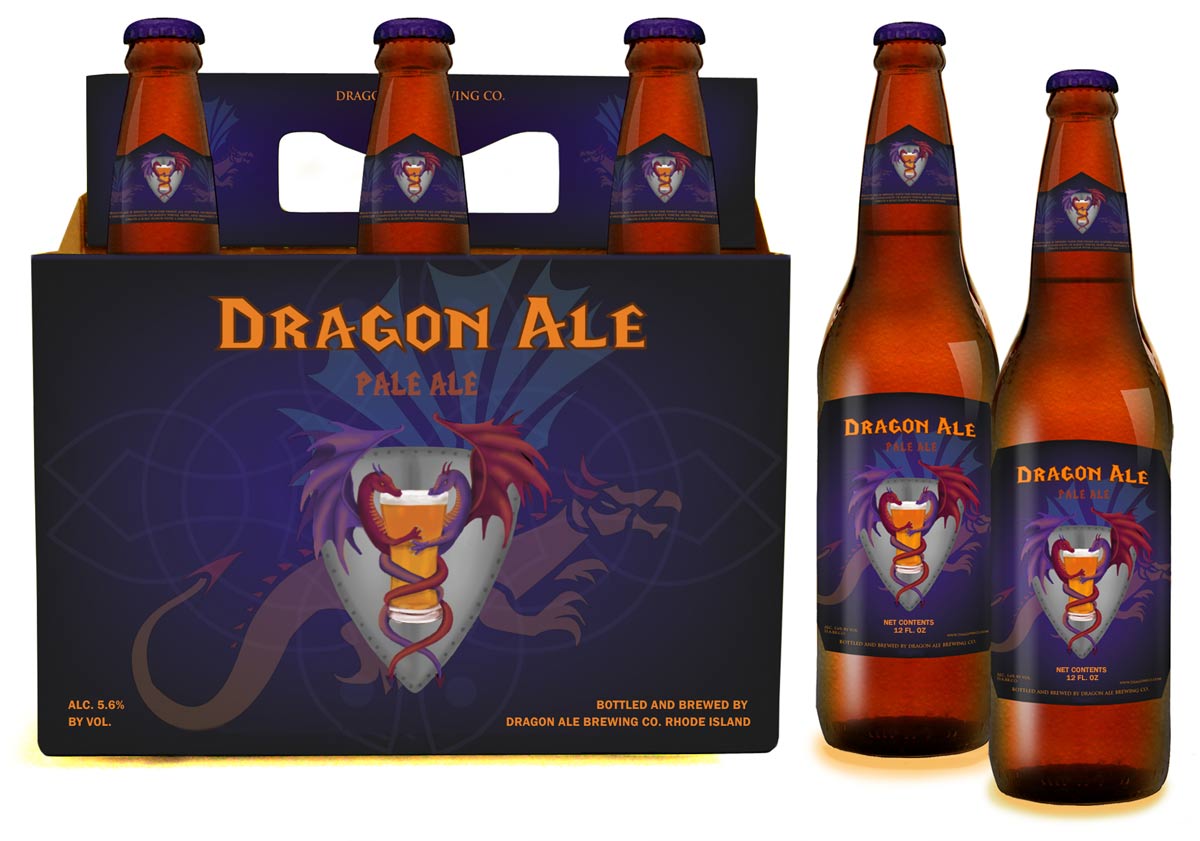 Dragon Ale Packaging