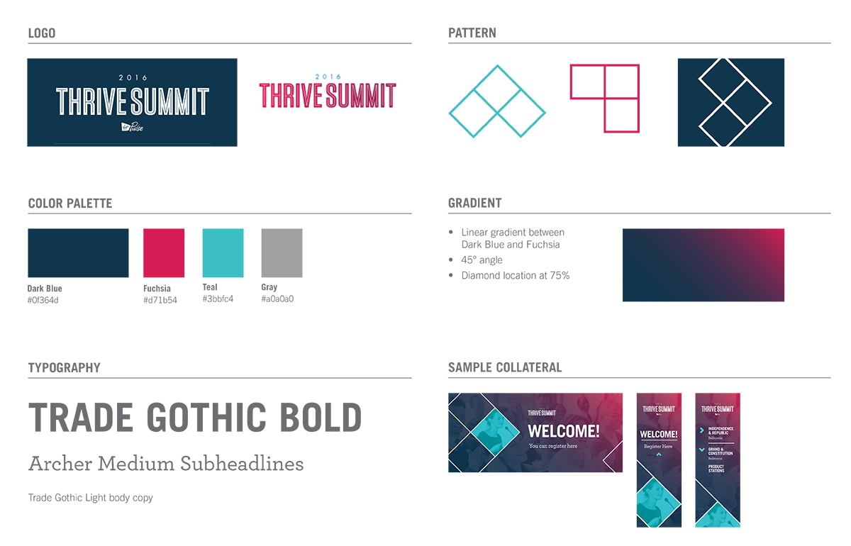 Thrive Summit Branding